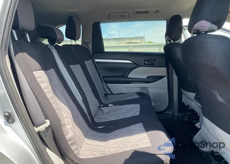 2018 Toyota Highlander Le from USA, damaged, VIN 5TDBZRFH4JS499433